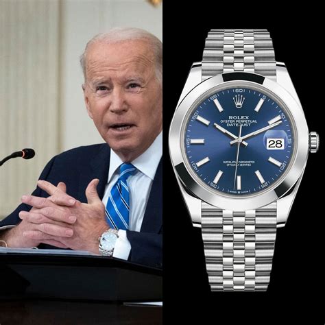 joe biden rolex watch